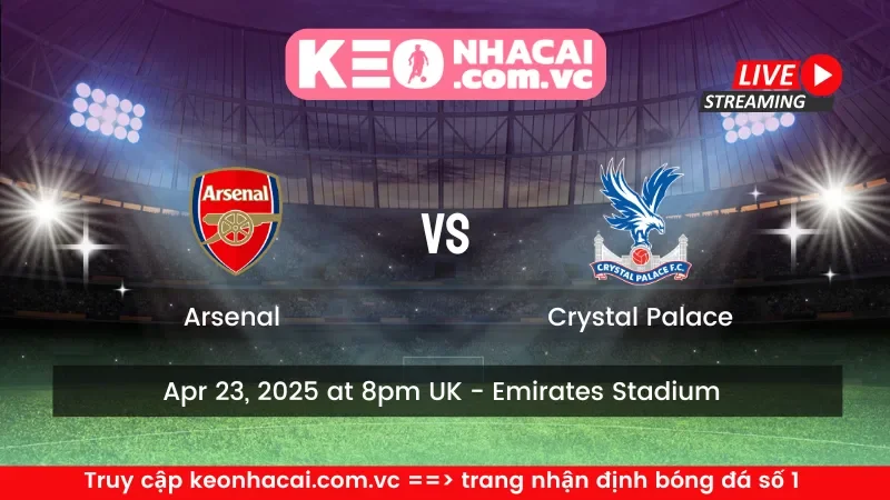Arsenal vs Crystal Palace